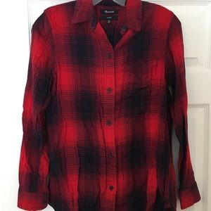 Madewell flannel shirt